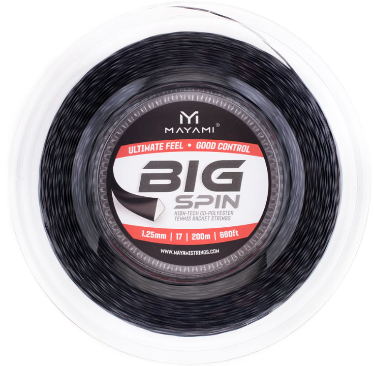 Mayami Big Spin Reel 200m 17g/1.25mm Triangular Poly String