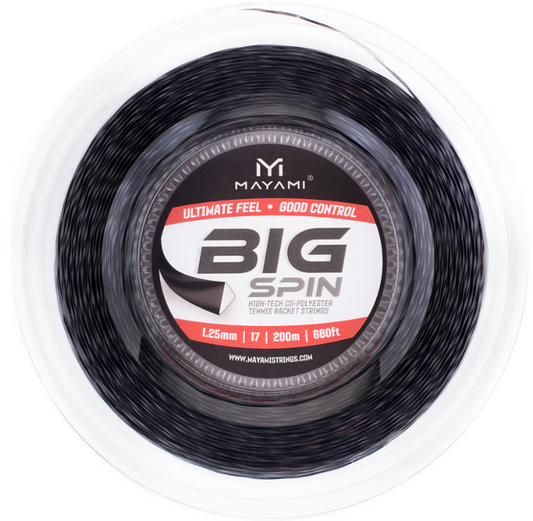 Mayami Big Spin Reel 200m 17g/1.25mm Triangular Poly String